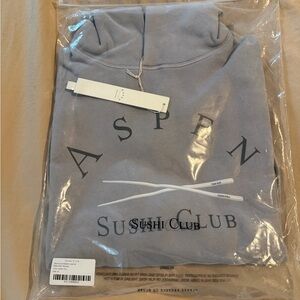 Stampd Light Gray Aspen Hoodie limited edition by Nobu